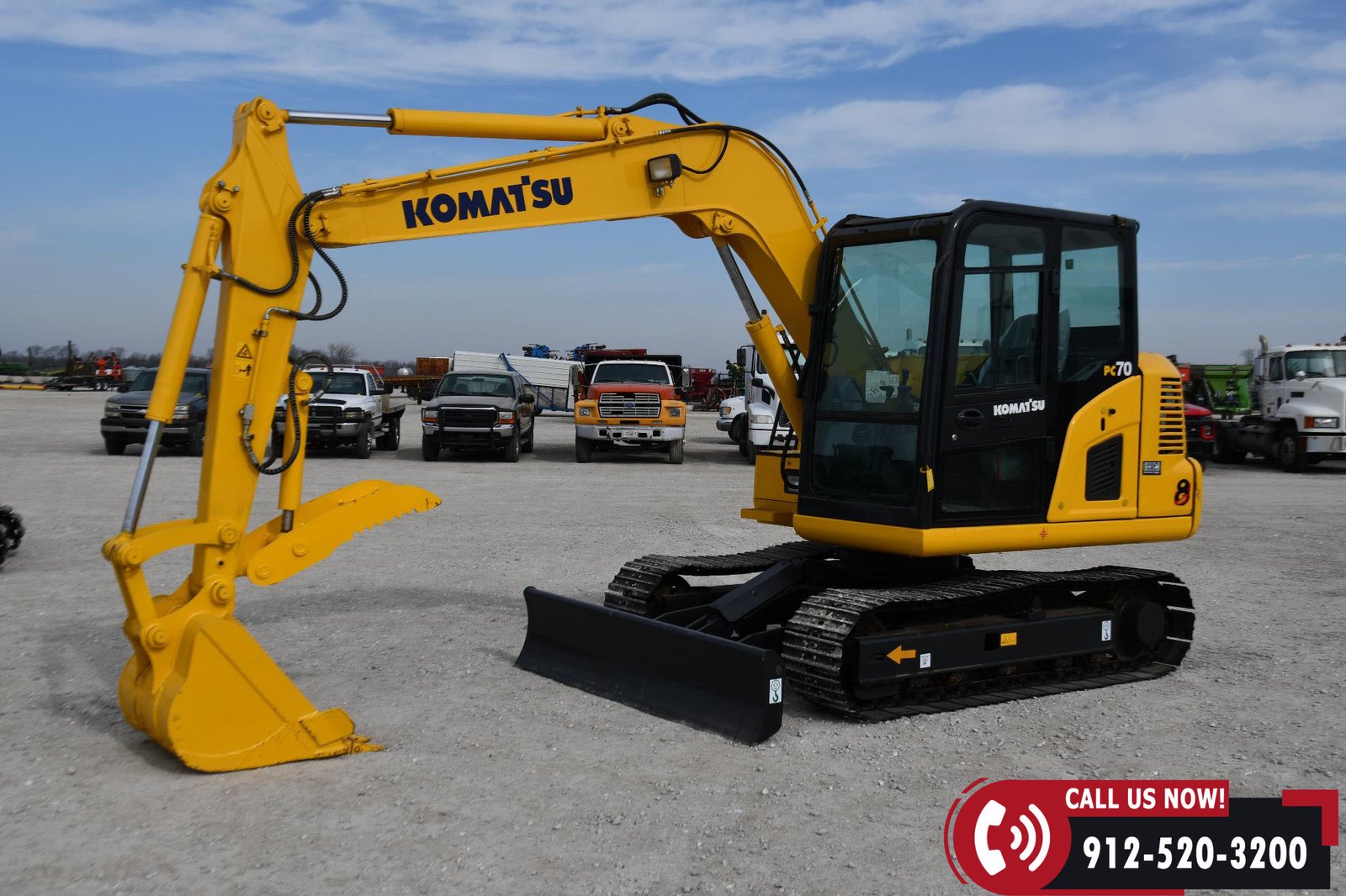 2018 Komatsu PC70-8